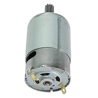 2 Pcs 550 35000RPM Electric Motor for 24 Volt Kids Ride On Car, RS550 24V Motor Gearbox Accessories for Children Ride On Toys Replacement Parts