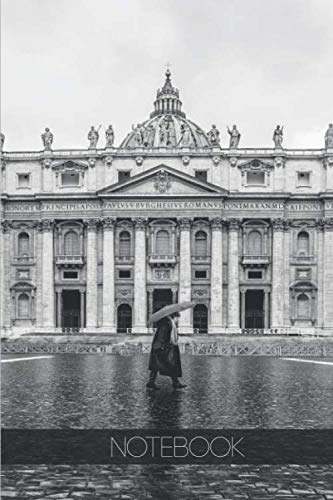 Notebook - Travel Journal - 110 pages: Rome, Roma, Italy - St peter's basilica Vatican