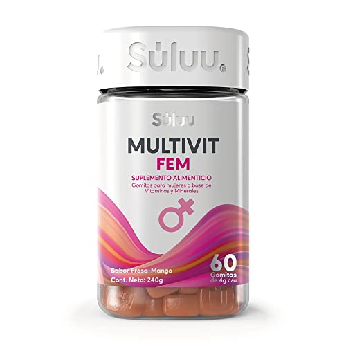 multivitaminicos recomendados para mujeres Marca Suluu