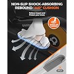 pooboo Elliptical Machine, Elliptical Exercise Machine with 16-Level Resistance&Hyper-Quiet Magnetic Driving System, Elliptical Machine for Home with LCD Monitor&15.5IN Stride, 350LBS Weight Capacity - Image 4