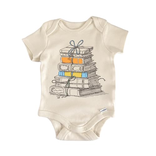 Cottagecore Book Reader Library - Baby Boy Girl Clothes Bodysuit Funny Cute