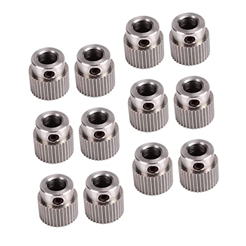 36 Teeth Stainless Steel Feed Wheel for 3d Printer 15 Pack