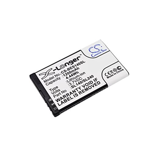 CS-BES140SL Batería 1200mAh Compatible con [MyPhone] 6200, para [Evolveo] EP-600, para [Clarity] PAL, para [Doro] Primo 366, para [BEA-fon] SL140, SL240, SL360, para [Telekom] Speedphone 700 sustitu