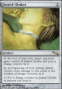 Magic The Gathering - Jinxed Choker - Mirrodin