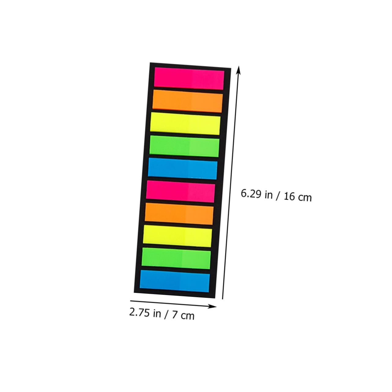 NUOBESTY 20pezzi Segnapagina Adesivi Multi- Sticky Flags Per e Segnalazioni Pagine Note Autoadesive Per Scuola e