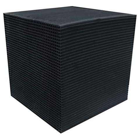 MEImei 10x10x10cm Eco-Aquarium Water Purifier Cubes Fish Tank Activated Carbon Water Cleaner Filter Air Purifier Air Conditioner Tank Cleaner Dirt Cover