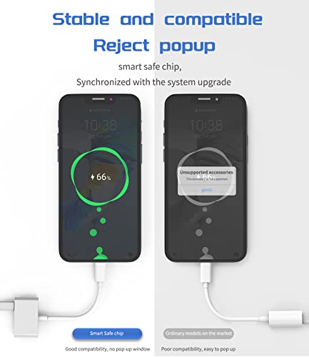 Wasruyi Usb-C To 3.5Mm Headphone Dongle 3 In 1 Dac Type C Aux Charging Jack Splitter Audio Cord Charger Adapter Compatible For Samsung Galaxy Lg Pixel Apple Iphone 15 Pro Max Plus Ipad 10、Air4/5、Mini6 thumb #4