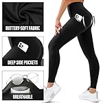 SUNCLOVE High Waisted Leggings for Women Tummy Control Buttery Soft Yoga Pants Womens Gym Workout Running Leggings - Image 5