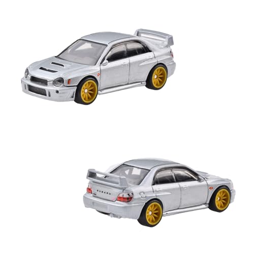 Hot Wheels Premium 2 Pack Subaru Impreza WRX / '16 Subaru WRX STI