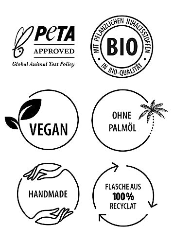 Foto von GREENDOOR Bio Natur Shampoo Eisenkraut Kamille 500ml SPARPACKUNG für strapaziertes Haar, natürlich ohne Sulfate Silikone, basische Haarpflege, Naturkosmetik Haarwäsche