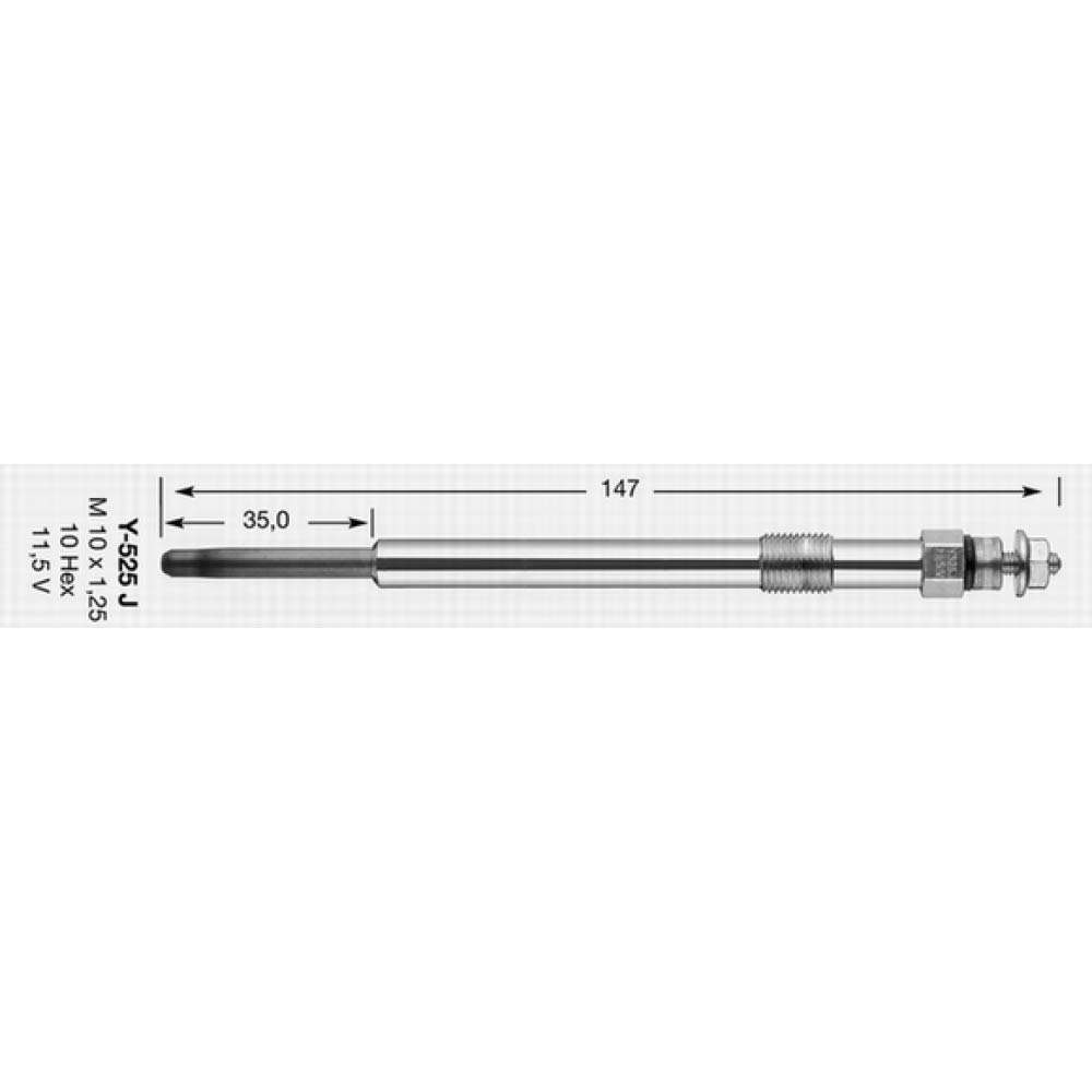94832 NGK Glow Plug for CITROËN,FIAT,FORD,JAGUAR,LAND ROVER,PEUGEOT