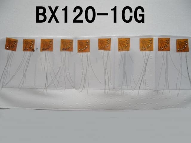 Rosette di deformazione BX120-1CG - Confezione da 10 calibri di precisione a lamina da 1x1 mm