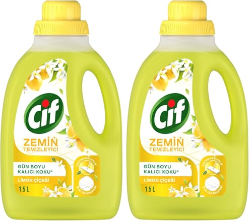Zemin Temizleyici Limon Çiçeği 1500 ml 2'li set