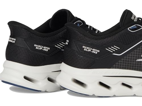 Skechers Men's Go Walk Glide Step 2.0 Zalor Hands Free Slip-Ins Sneaker, Black/White, 11.5 - image 7