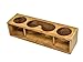 Whitecap 62632 Teak Four Drink/Binocular Rack