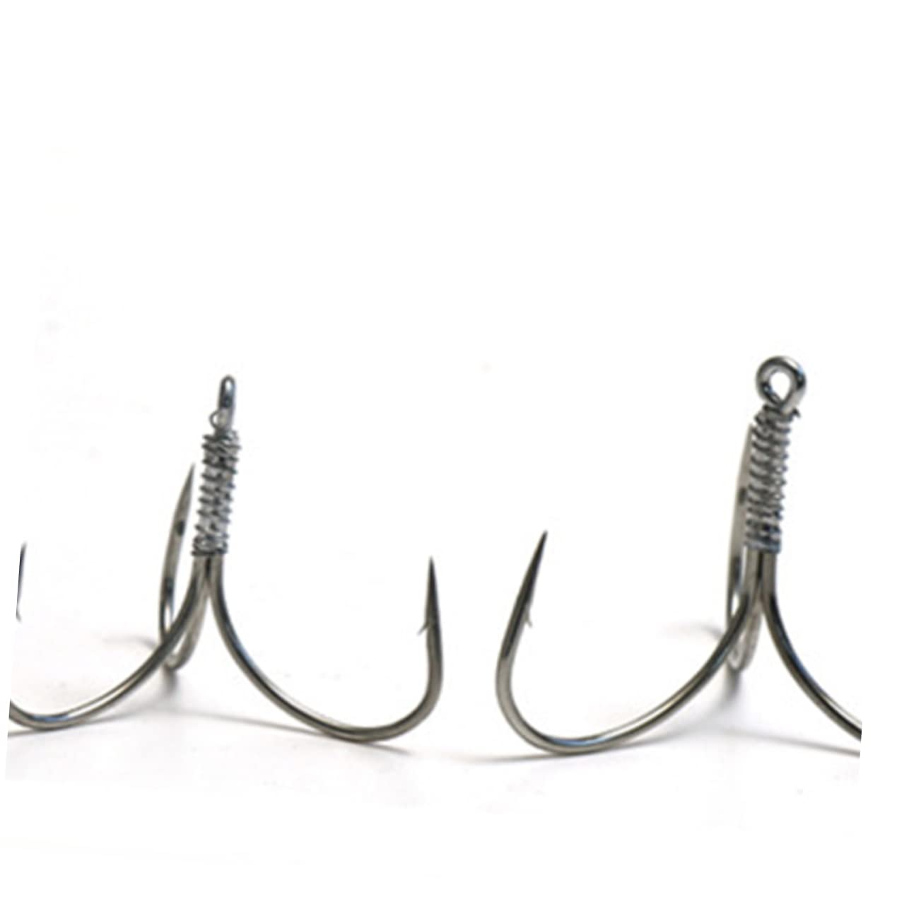 BESPORTBLE 3 Set Di Ami Da Pesca Con Ardiglione Tre Ami Connettore Per La Pesca in Acqua Dolce 5 Pezzi*3