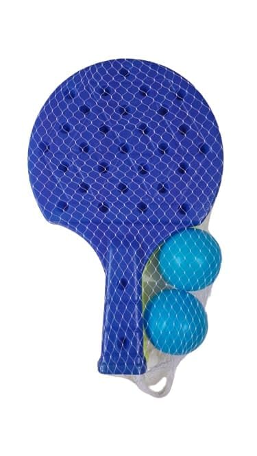 Plastic Table Tennis Badminton Racquet Set for Kids - 2 Bats & 2 Balls (Multicolor) (B0D5YXNP7G) Amazon Price History, Amazon Price Tracker