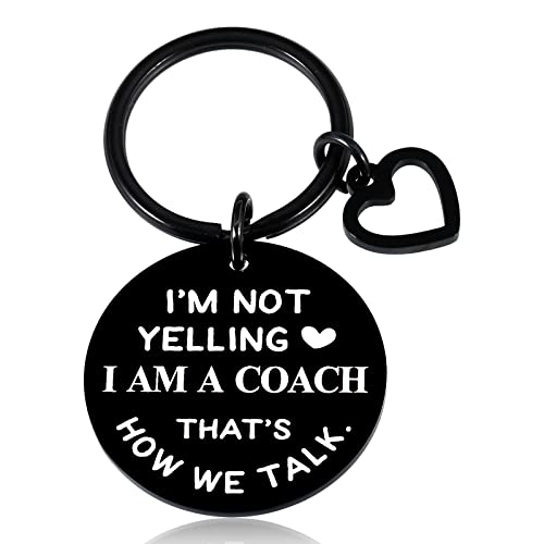 Coach Thank You Gifts Football Soccer Volleyball Coach Gifts For Men Women Team Chear Present Sports Match Cheer Keychain For Softball Baseball Tennis Hockey Coach Retirement Going Away Gift Christmas #TOP8