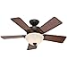 Hunter Kensington Ceiling Fan Kit 51014, 42-Inch, New Bronze