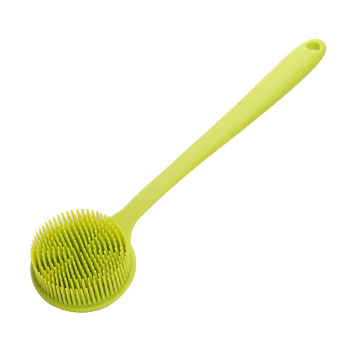 FRCOLOR 2pezzi Spazzola Per Silicone Lungo Spazzola Doccia Esfoliante Per Massaggio Alla Schiena Adatta Tutti Tipi