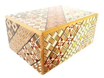 Amazon.com: Yosegi Puzzle Box 4 sun - 7 steps : Toys & Games
