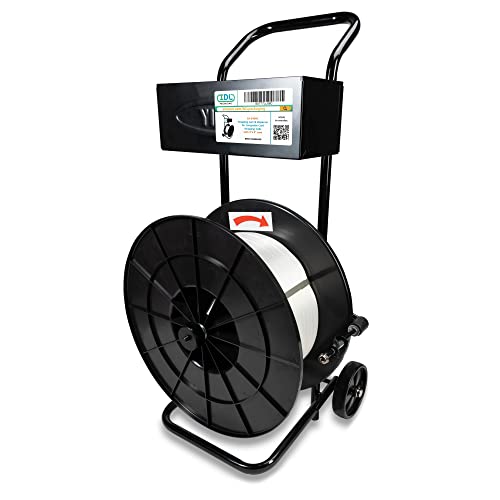 Image of IDL Packaging Strapping Cart & Dispenser for Cord Strapping (8 inch x 8 inch Core)