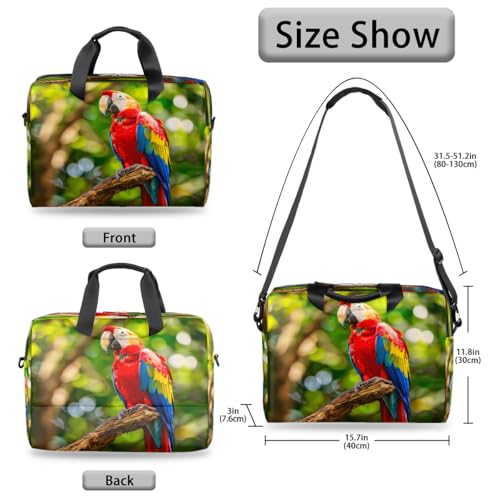 Bolso para laptop Macaw Parrot Branch 16" miniatura 5