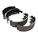 RongJYAutoParts Drum Brake Shoes Rear Set fits Jeep Wrangler 1991 1992 1993 1994 1995 1997 1998 1999 2000 2001 2002 2003 2004 2005 2006 4.0L l6, fits Jeep TJ 1997-2006 4.0L l6, Automotive Replacement