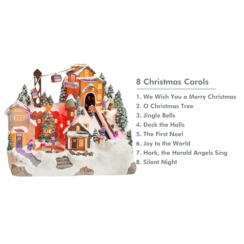 Holiday Collectible Building Edificio Navideño de Colección Moments In Time 7