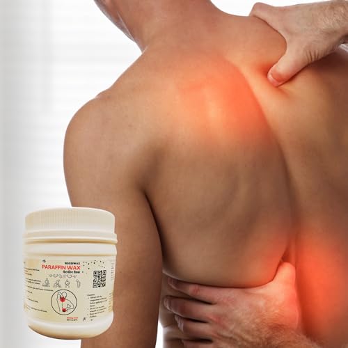 Image of Paraffin Wax for Physiotherapy - 400 Grams | Ideal for Therapeutic Treatments, Pain Relief, and Heat Therapy | Soothing Wax for Hands, Feet, and Joints.