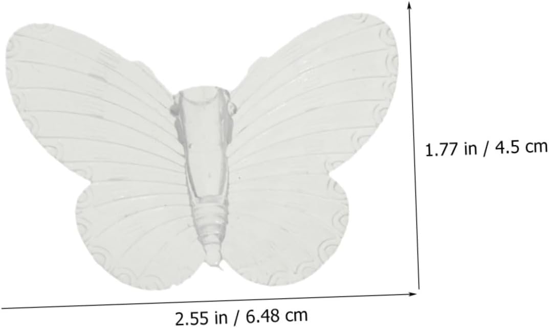 100pcs Large Butterfly Pendants String Lights Plastic Festival Hanging Decorations for Garden Wedding Outdoor Party Ornaments
