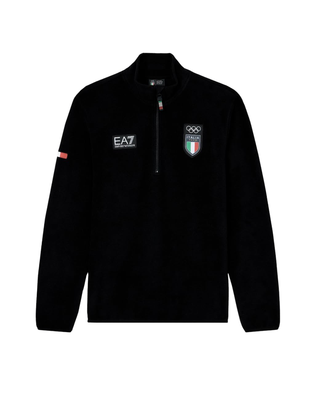 Emporio Armani EA7 Italia Team Olimpiadi 2026 Polar Fleece Pile tecnico da sci Uomo