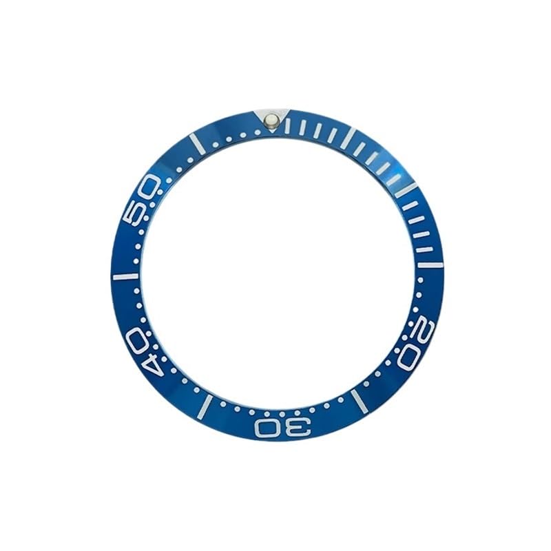 1 szt. 38 mm zakrzywione aluminiowe pierścienie do wkładek zegarków GMT SRPD SKX007 SKX009 SUB, koperta zegarka NH35 NH36, mechanizm męskich