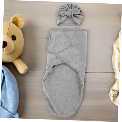 Couvertures d'emmaillotage mignonnes ORFOFE lot de 2 le cadeau de naissance idéal - 8