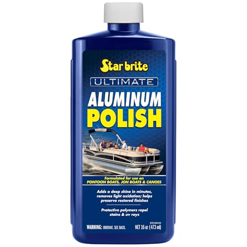 STAR BRITE Ultimate Aluminum Polish – Adds a Deep Protective Shine, Re
