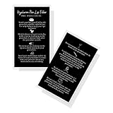 Hyaluron Pen Lip Filler Pre-Procedure Card | 50 Pack 2x3.5” inches Card Size | Needleless Pen Lip Filler Pre Care Instructions HyaPen Medi Spa Cards