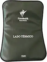Manta Térmica Elétrica 220V FisioHealth para Alívio de Dor Fisioterapia Estética e Saúde