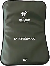 Manta Térmica Elétrica 220V FisioHealth para Alívio de Dor Fisioterapia Estética e Saúde