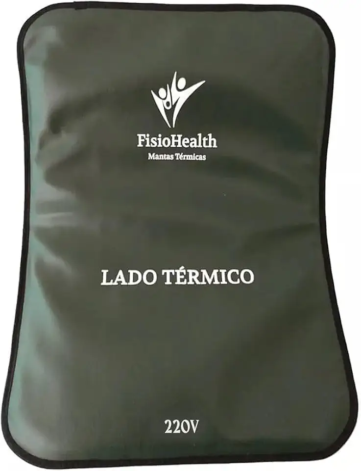 Manta Térmica Elétrica 220V FisioHealth para Alívio de Dor Fisioterapia Estética e Saúde