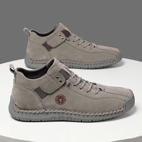 Zapatos Oxford casuales de estilo vintage gris: comodidad para tu rutina diaria 3