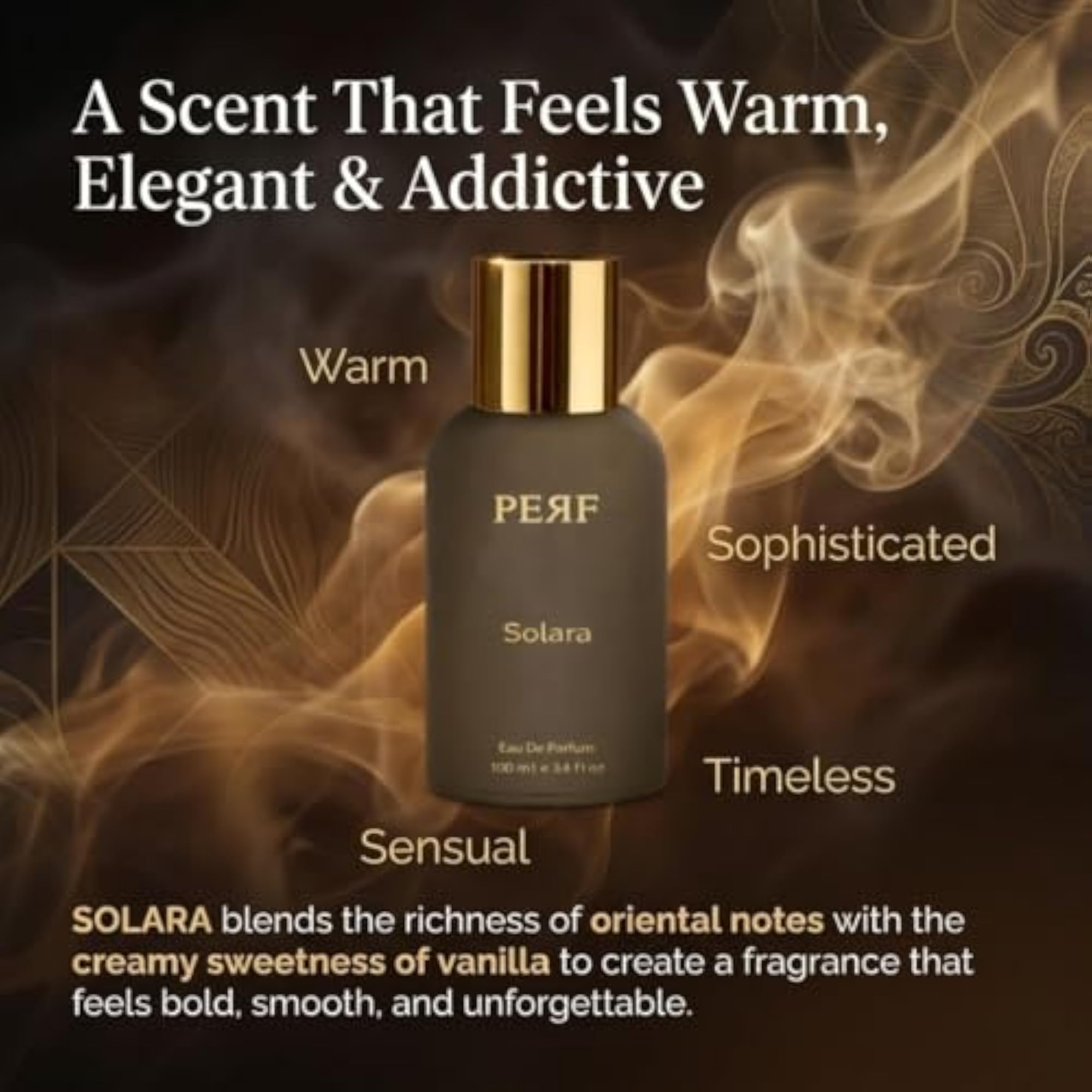 SOLARA EXTRA LONG LASTING Unisex EDP, Premium Fragrance