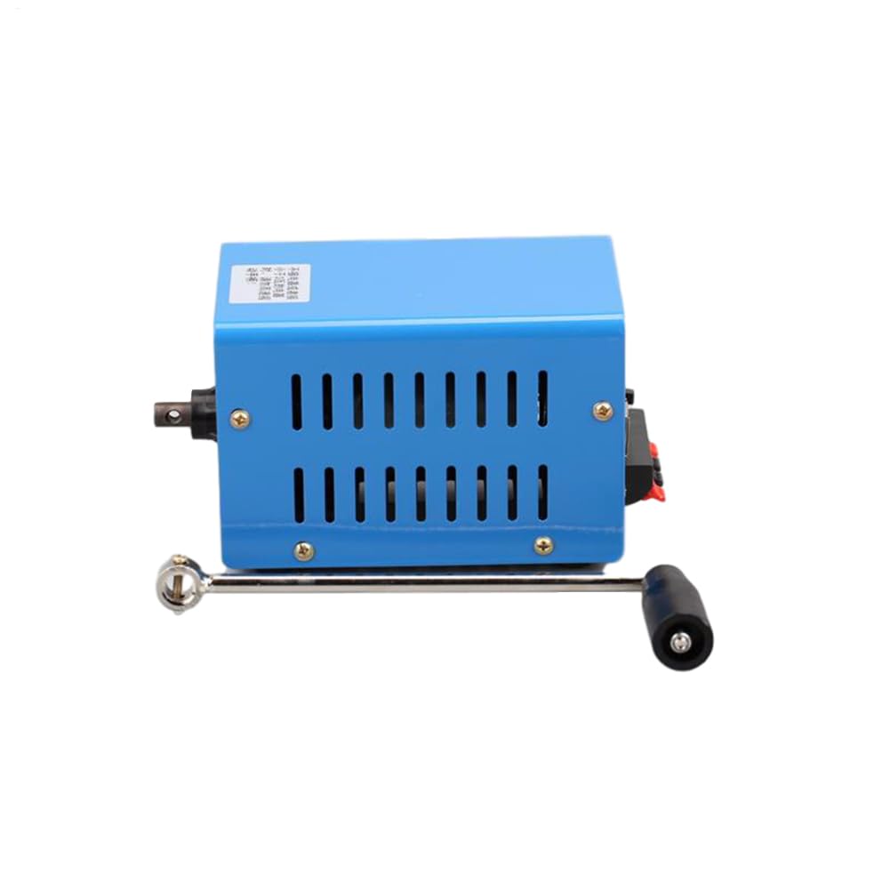Generador de manivela manual - Fuente de alimentación de emergencia | metálico manual para salida 3 V - 15 V | Banco de energía portátil para supervivencia al aire | Rescue Ops | Desastres