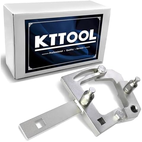 KTTOOL EN-49979 Crankshaft Pulley Holding Tool for Vauxhall/Opel Equiv Adam Meriva - Securely Remove Crankshaft Pulley Bolts Cover