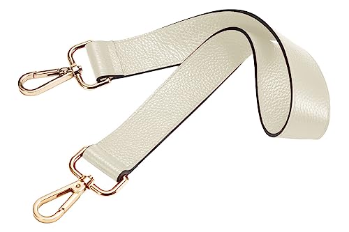 Image of 24.8 inch Leather Replacement Strap for Handbags Shoulder Bag with Metal Buckles