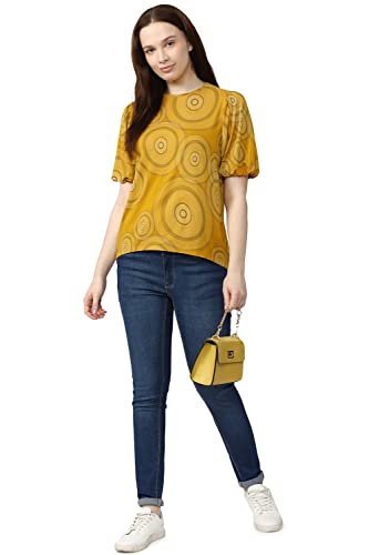 Image of Van Heusen Women's Cotton Regular Fit T-Shirt