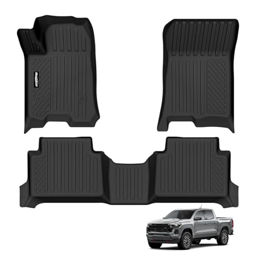 Bingoliner Floor Mats for 2023-2025 2026 Chevy Colorado/GMC Canyon - All Weather for Chevy Colorado/GMC Canyon Floor Mats Waterproof Interior Accessories by Bingoliner - Used condition - CA$42.80