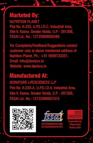 Image of Nutrition Planet Blood Shower Pre Workout (250G - Cola, 50 Servings),Powder
