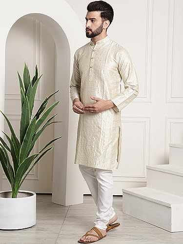 Image of SOJANYA Women's Silk Blend Printed The Ultimate Festive Look Kurta Set Timeless Elegance Since 1958