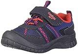 OshKosh B'Gosh Boy's Garci Bump Toe Sneaker, Navy/Red, 4 Toddler