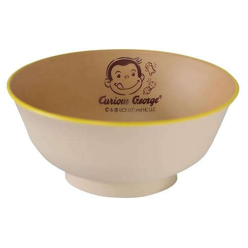 【 Curious George 】おさるのジョージ 割れづらい食器 (どんぶり)